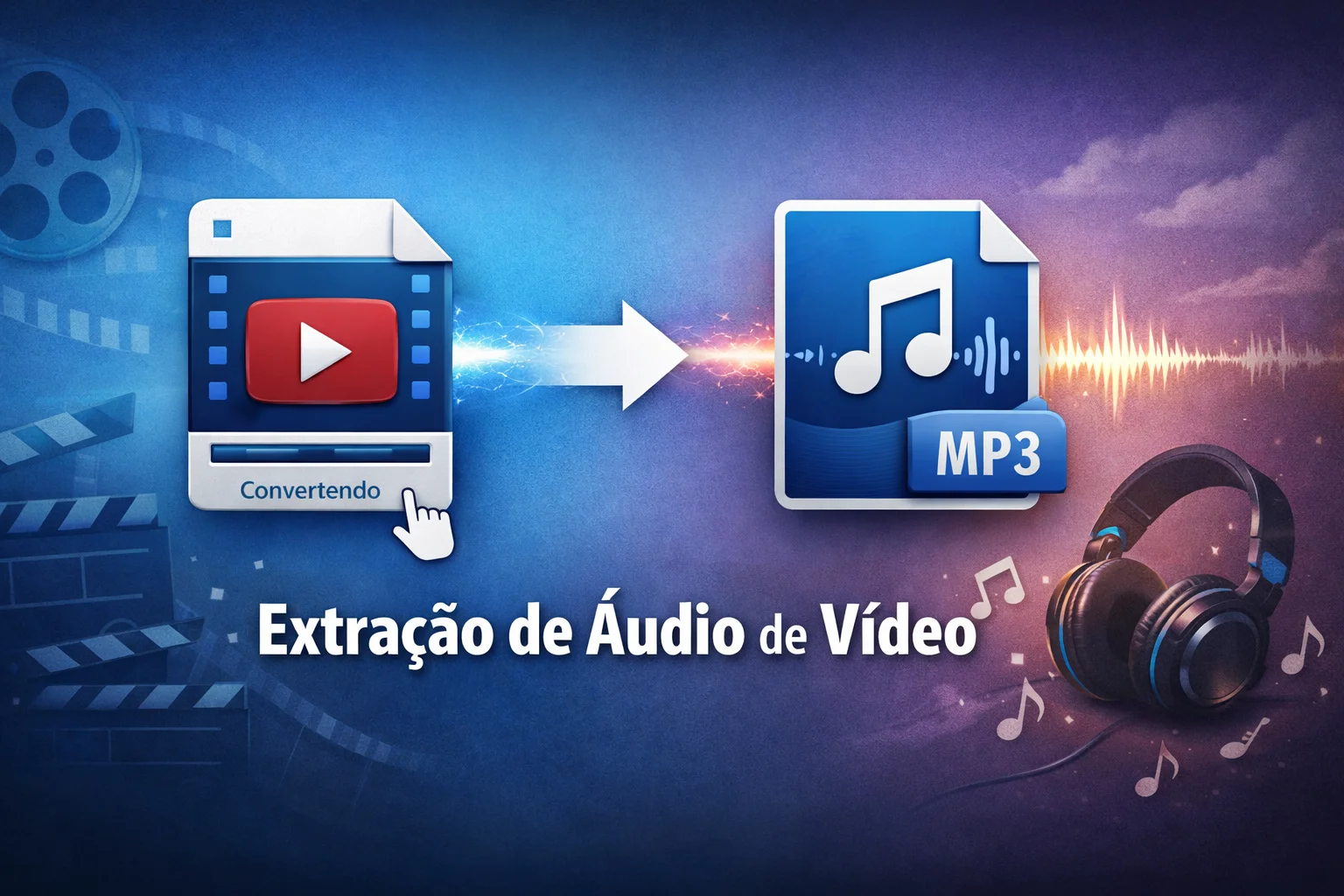 Converter Vídeo em Áudio