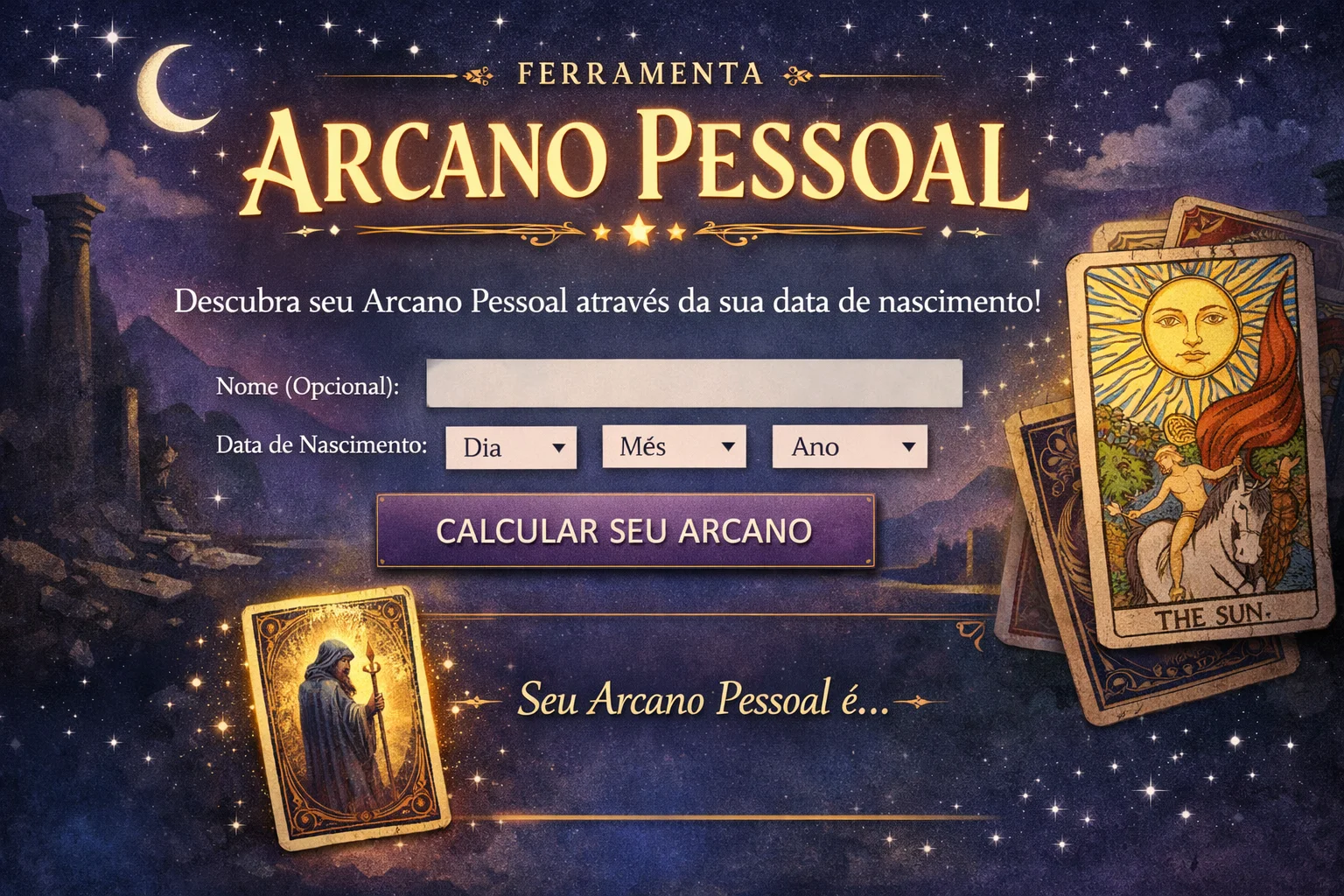 Descobrir o Arcano Pessoal