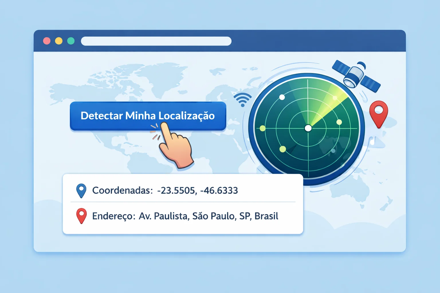 Pegar Minhas Coordenadas Atuais