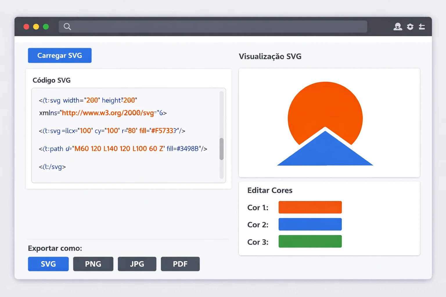 Visualizador de SVG